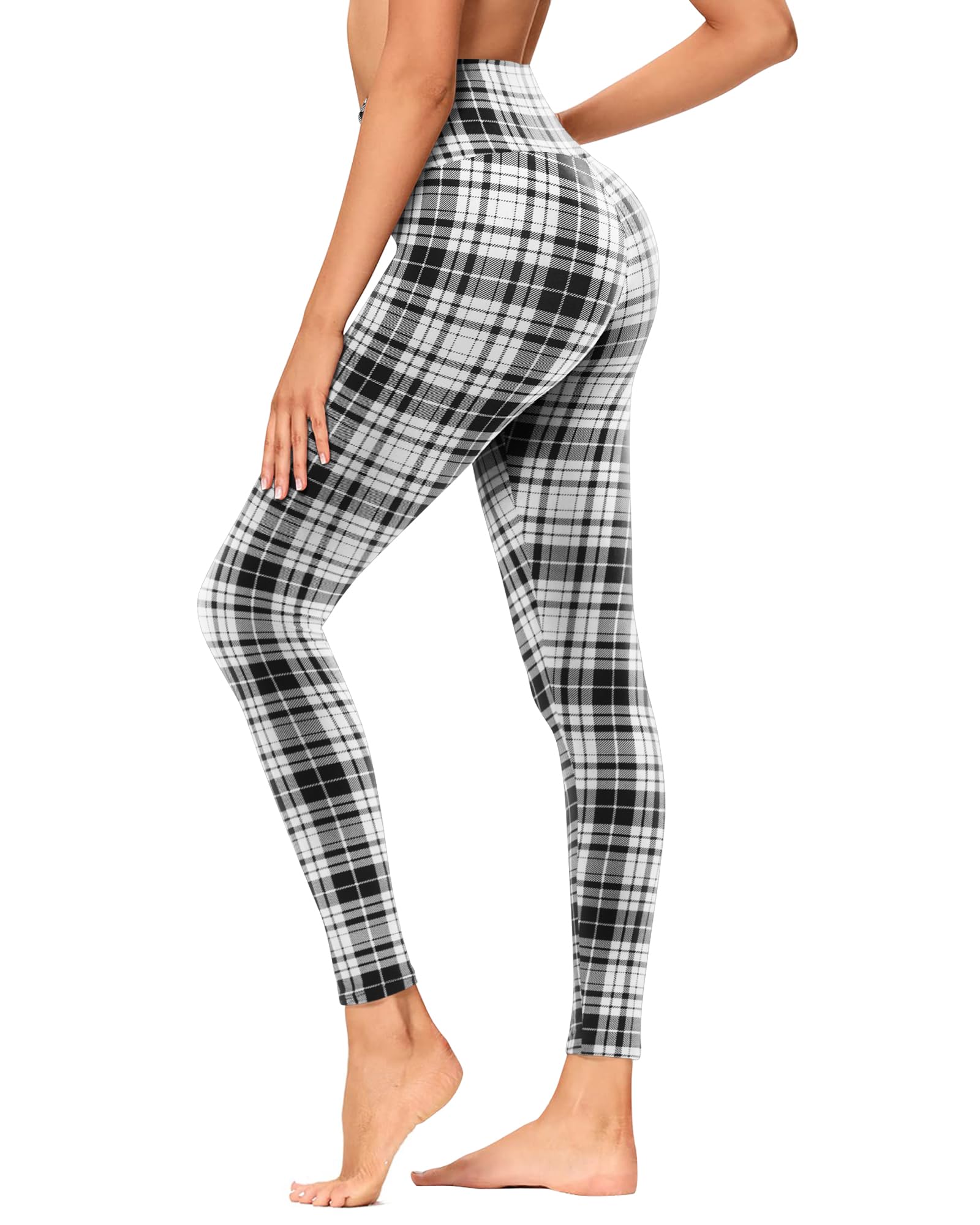 Printed High-Waist Performance Leggings