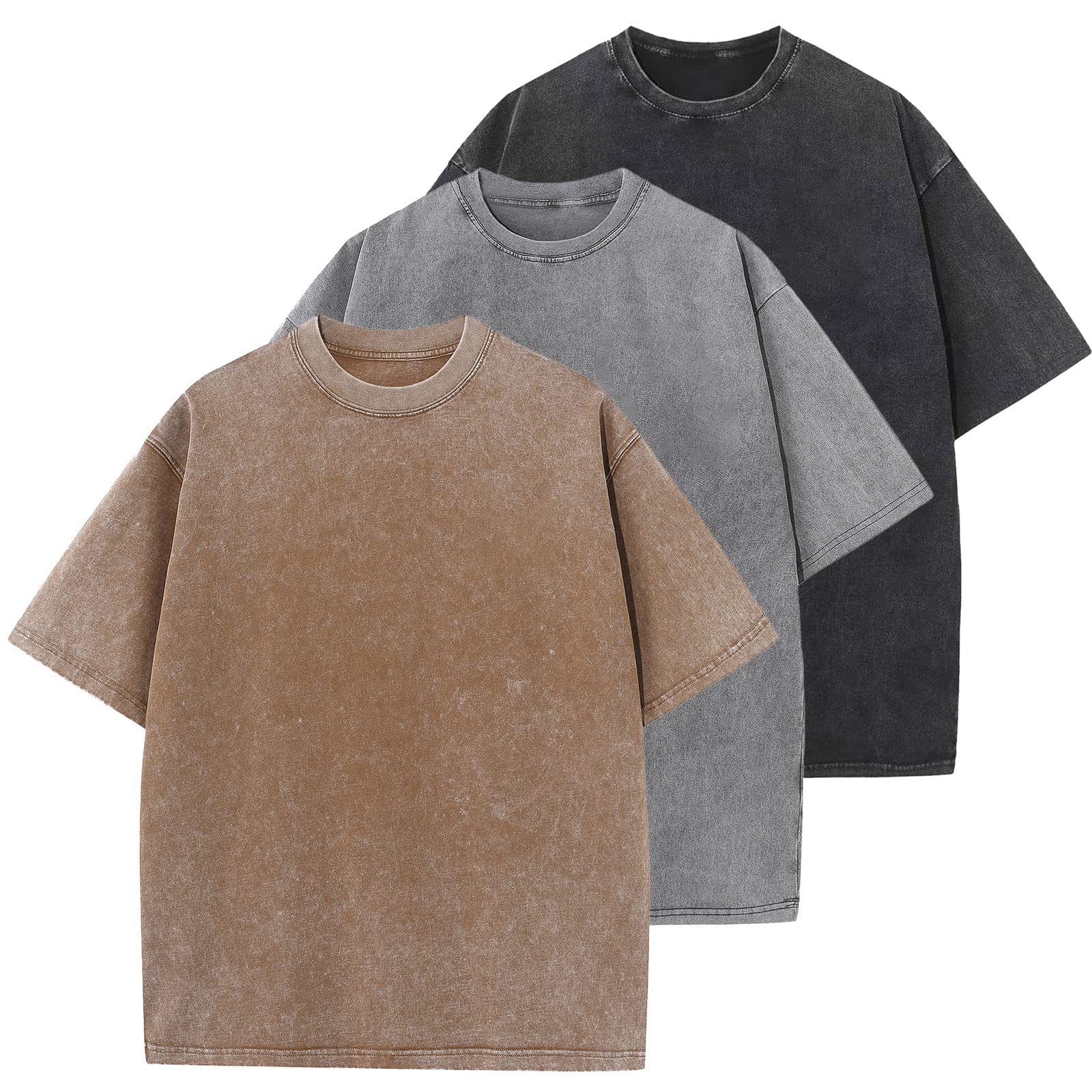 Unisex Washed Cotton Oversized T-Shirt