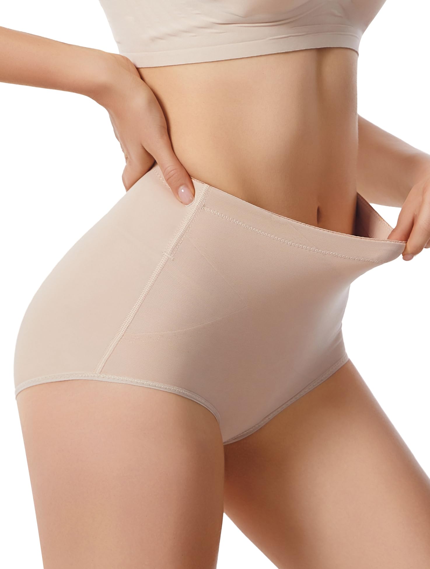 Seamless Shaping Briefs with Tummy Control